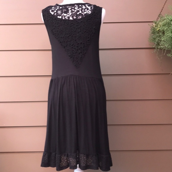 🔴3/$25 STYLE & CO. BLACK DRESS MEDIUM - Picture 5 of 8